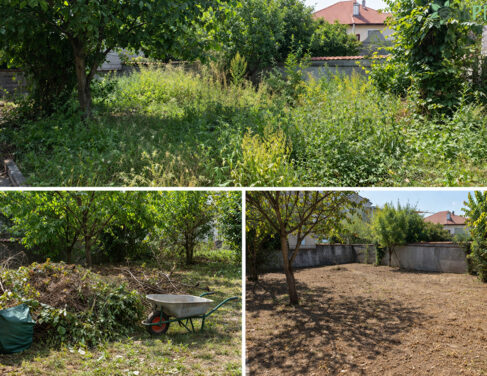 почистване на дворове