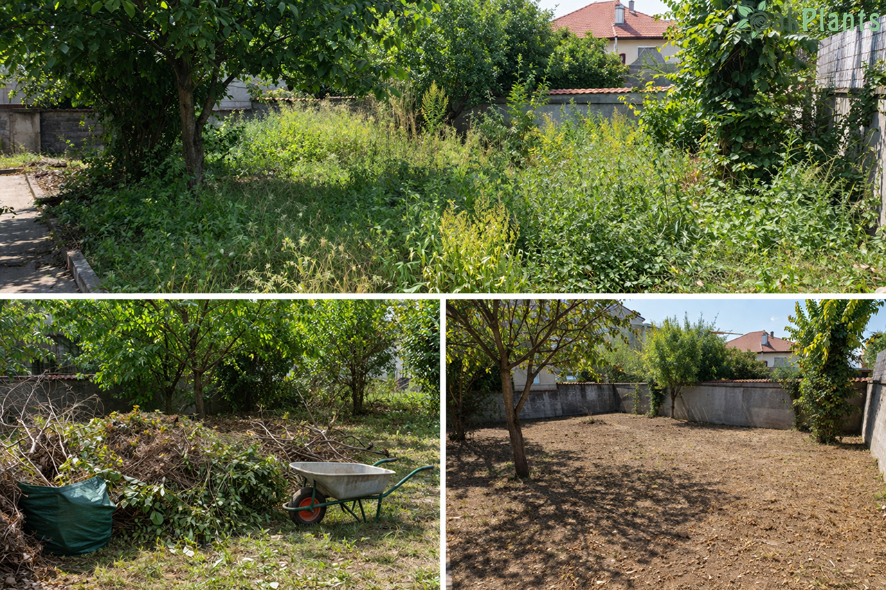 почистване на дворове